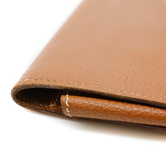 HERMES Brown Leather Wallet - Picture 7 of 16